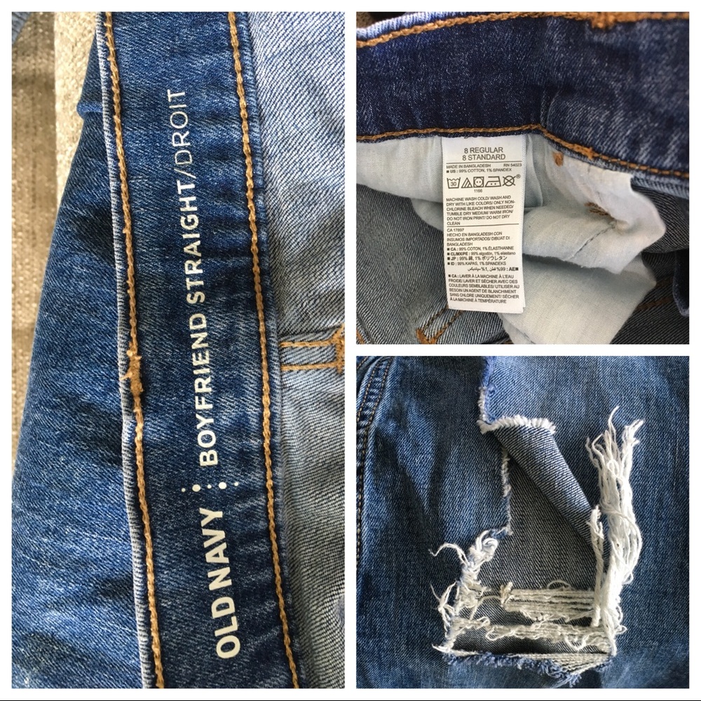 Gap Droit Distressed Jean - Picture 4 of 4